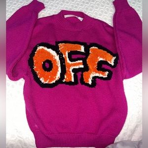 Off white sweater